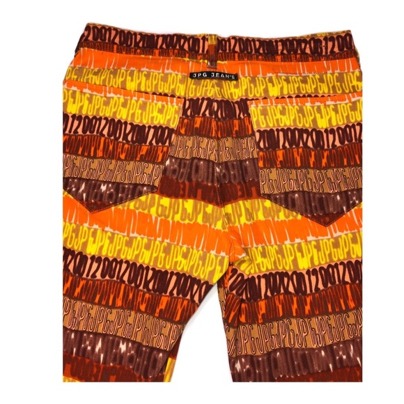 Jean Paul Gaultier Logo Layered Denim Jeans - Picture 6 of 7